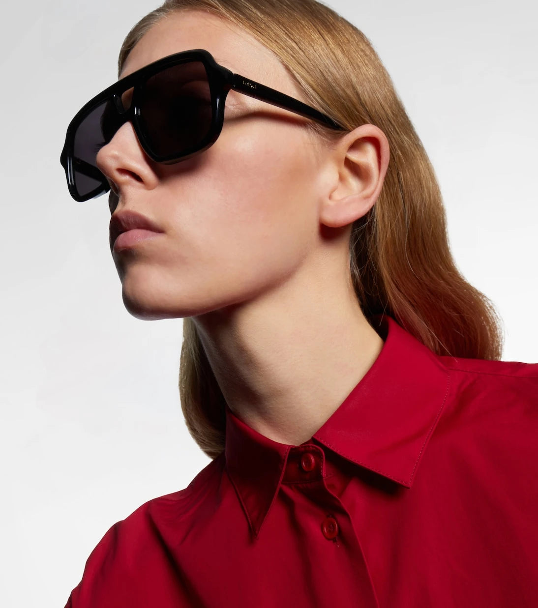 Loewe - Slim aviator sunglasses
