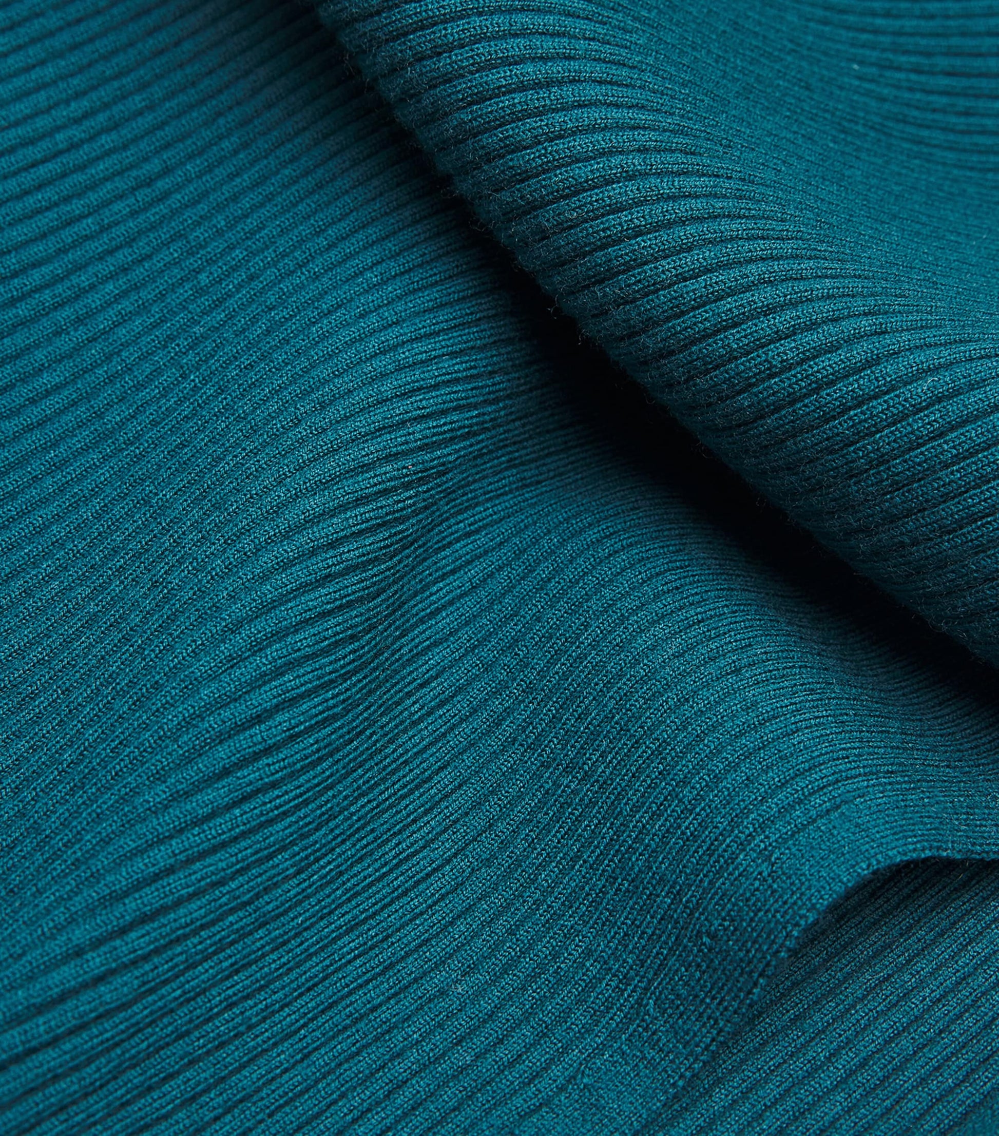 Aeron Blue Wool Hassan Maxi Dress