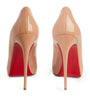 Christian Louboutin Nude New Very Prive Patent Leather Pumps 120