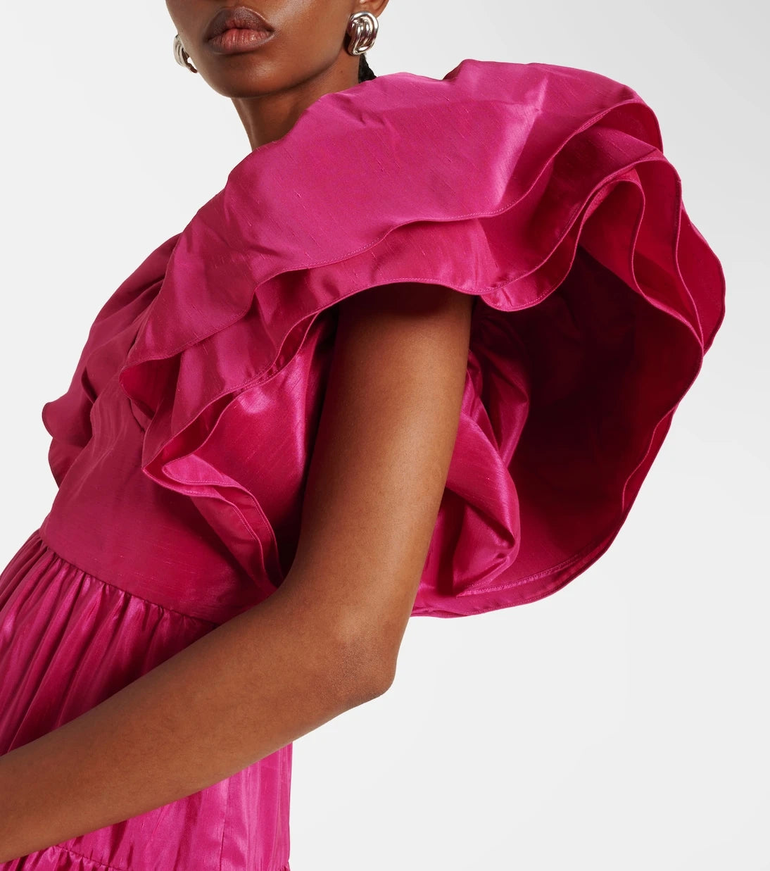 Rebecca Vallance - Niarah puff-sleeve gown