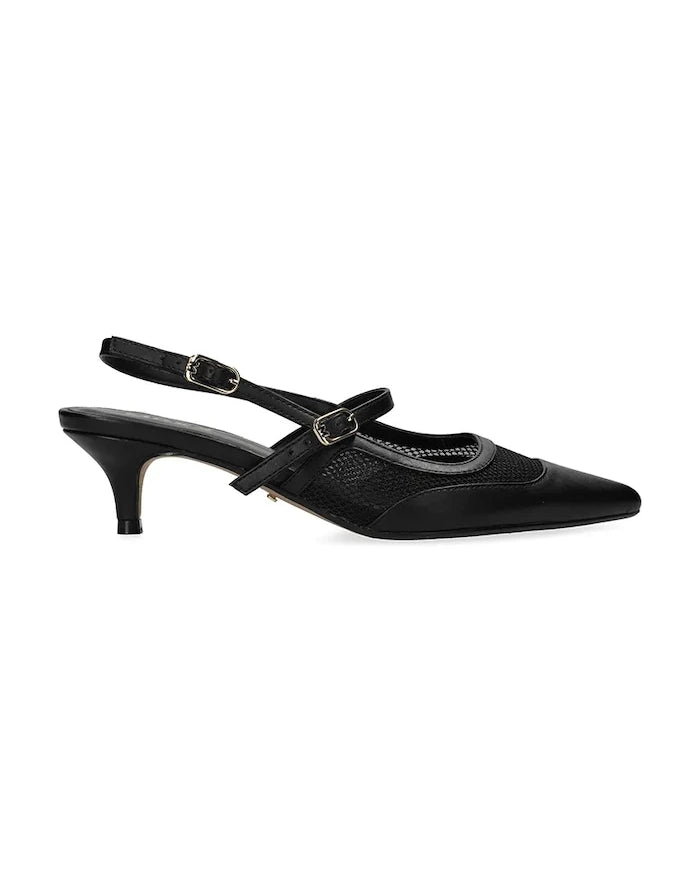 Mexx обувки с дебел ток TORY SUKI Slingback Pump
