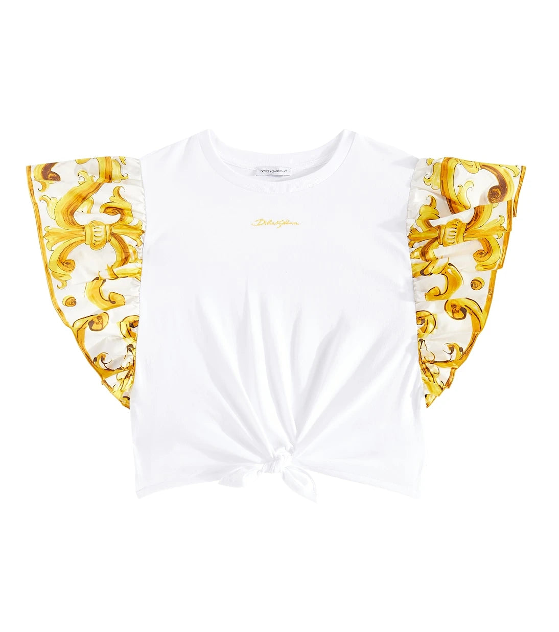 Dolce&Gabbana Kids - Printed cotton T-shirt