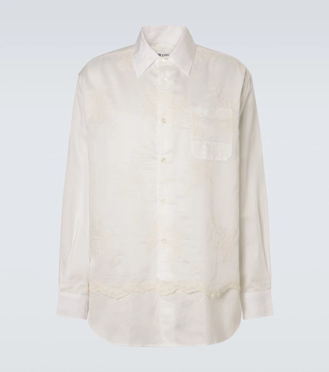 Our Legacy - Vast embroidered cotton shirt