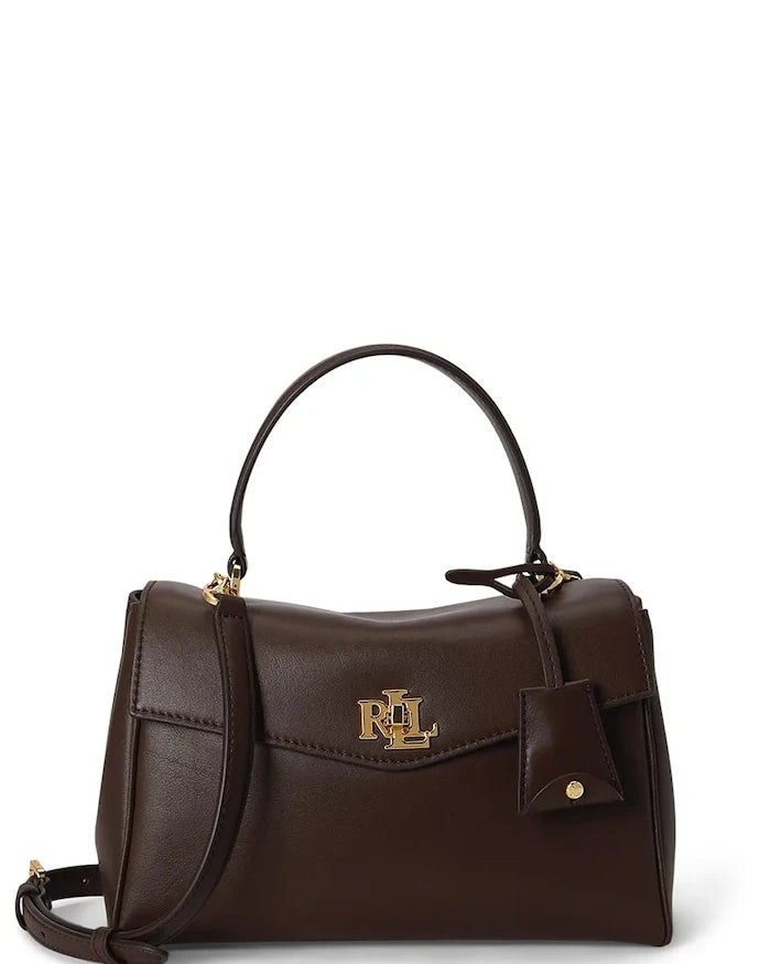 Lauren Ralph Lauren kadın deri crossbody çanta