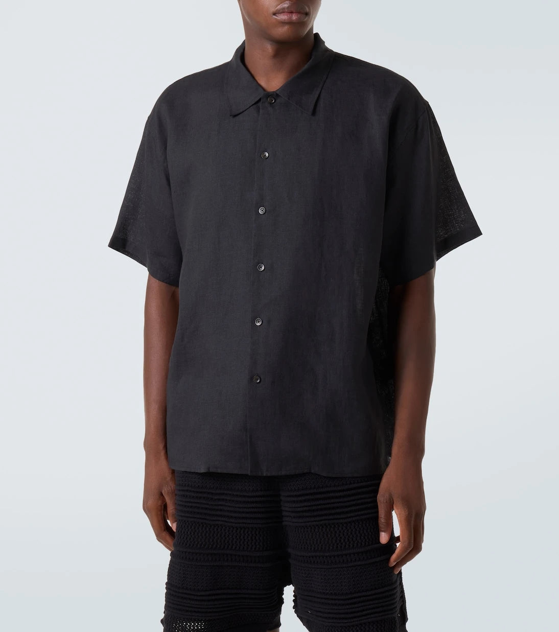 Commas - Oversized linen shirt