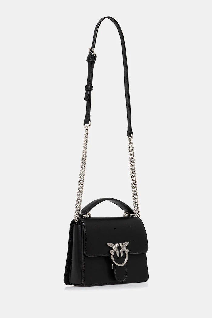Pinko kadın deri crossbody çanta
