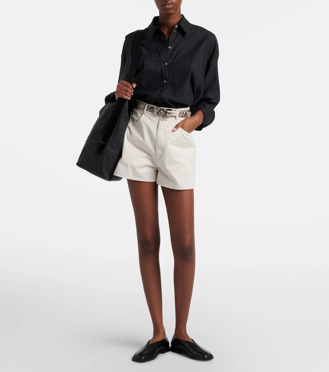 Lemaire - Denim shorts