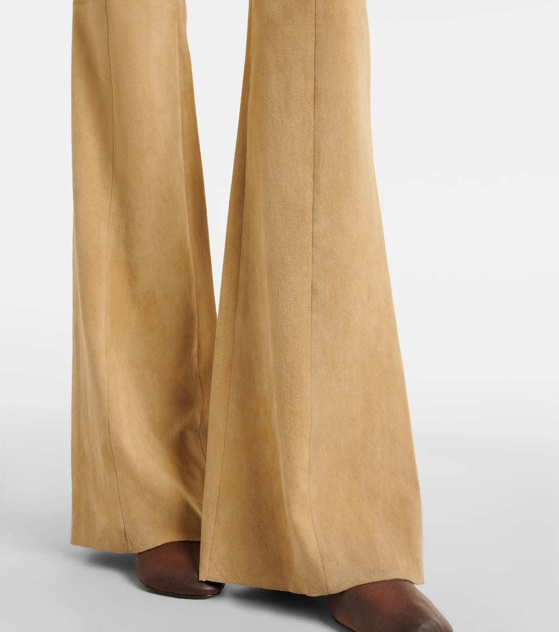 Stouls - Gege suede flared pants