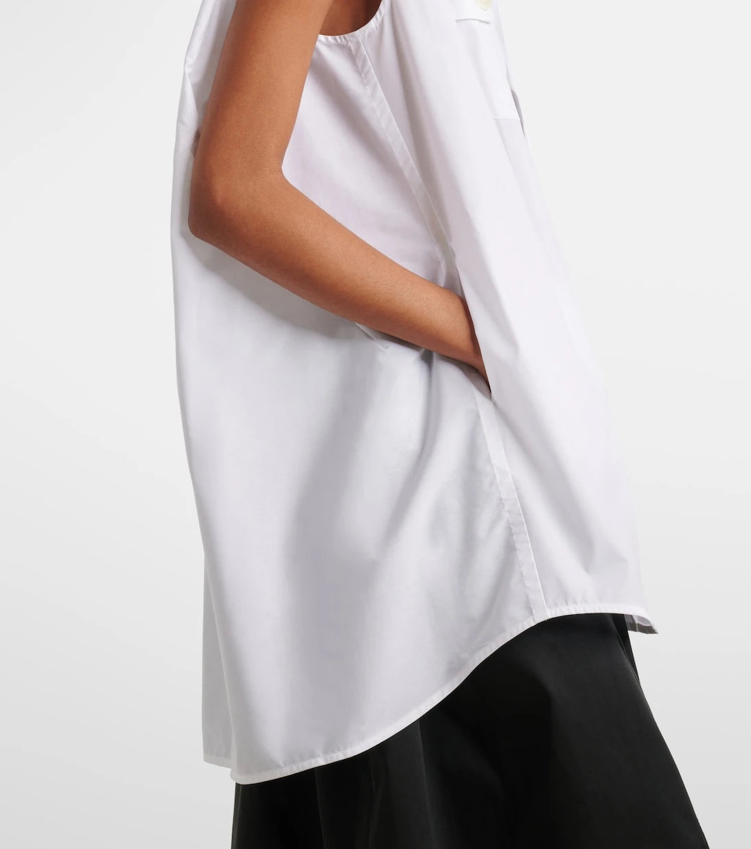 Sacai - Poplin minidress