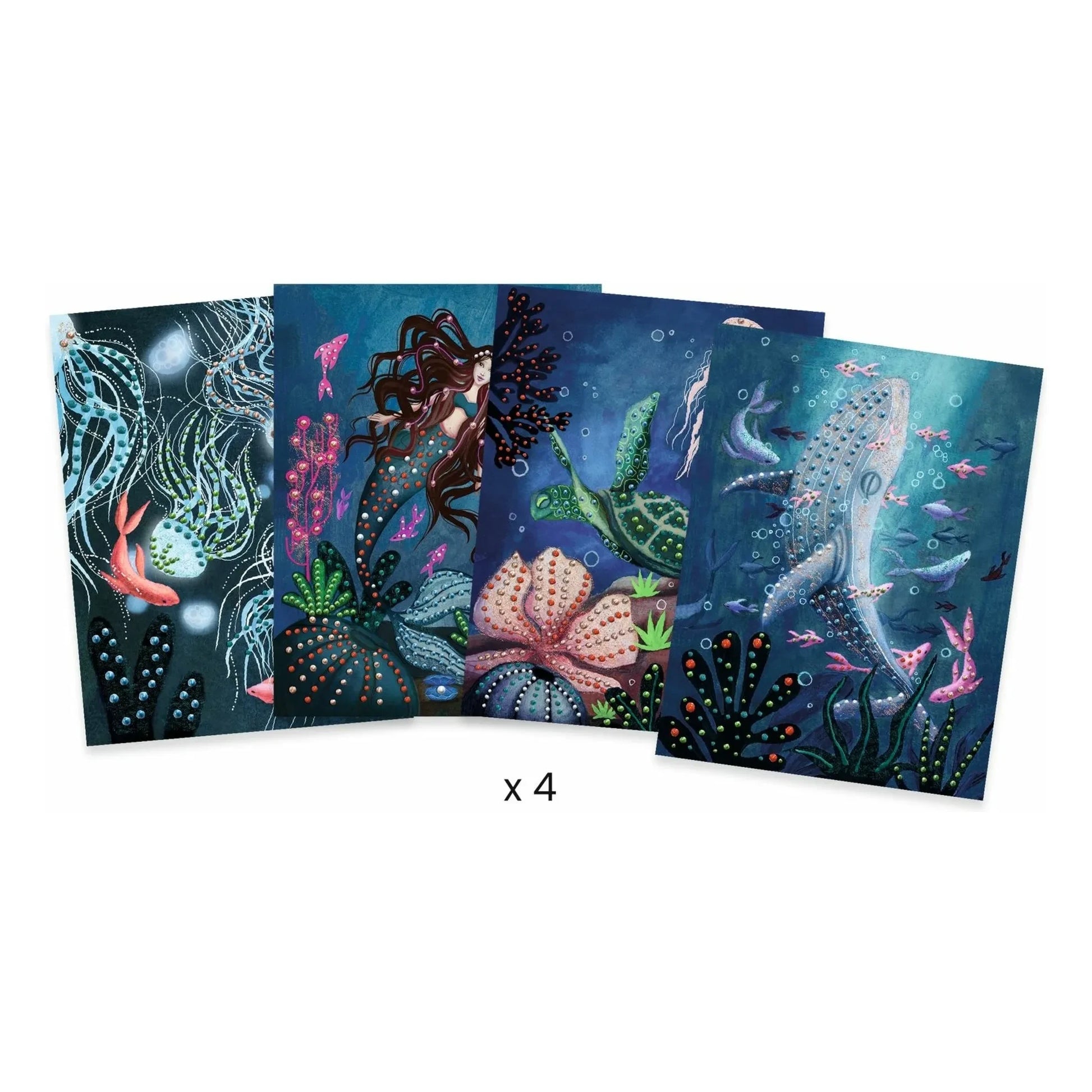 Djeco - Abysses 3D painting set