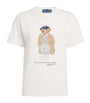 Ivory Cotton Polo Bear T-Shirt