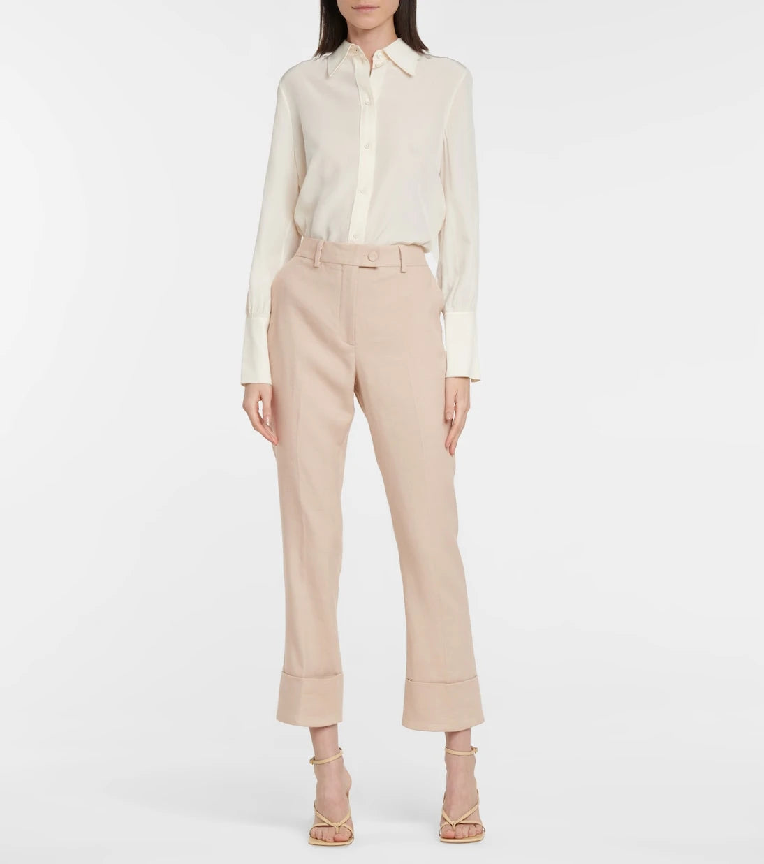 Altuzarra - Kiko linen-blend straight pants