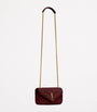 Saint Laurent Burgundy Mini Loulou Shoulder Bag