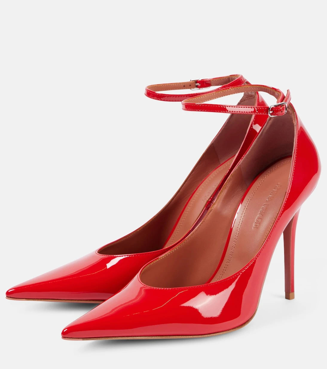 Amina Muaddi - Anok 105 patent leather pumps