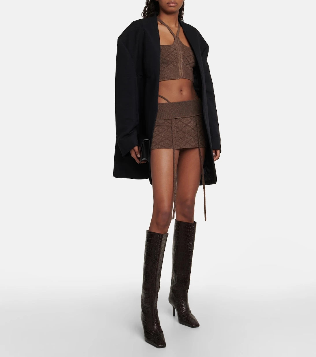 KNWLS - Cali knit miniskirt