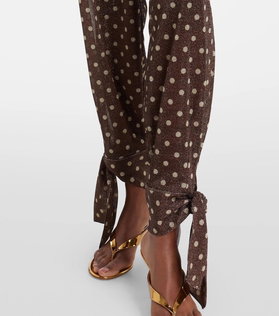 Oséree - Lumière polka-dot tapered pants