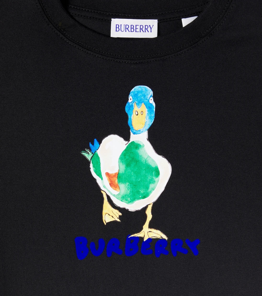 Burberry Kids - Logo printed cotton jersey T-shirt