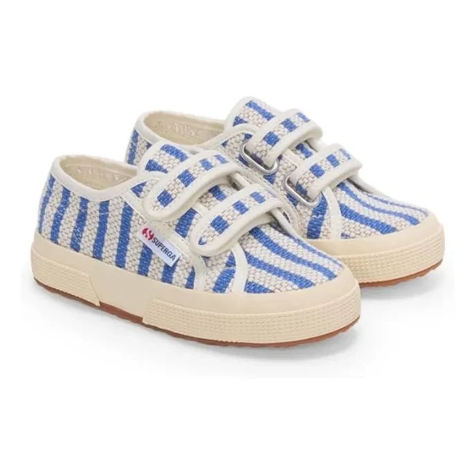 Superga - 2750 Stripes Lace-up Sneakers | Blue