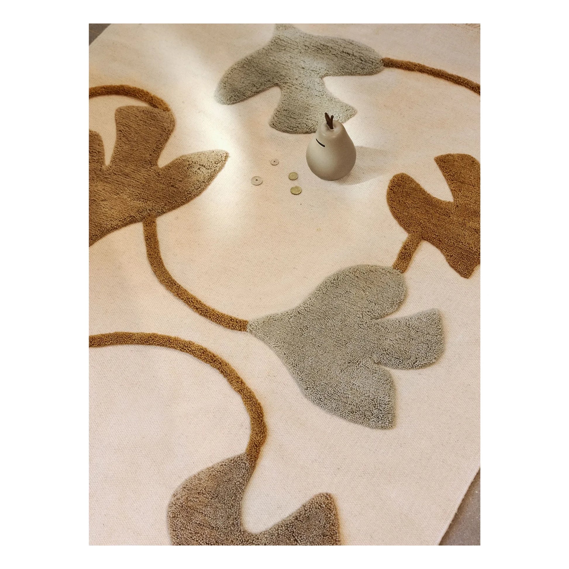 Ferm Living Kids - Swif Bird carpet | Beige
