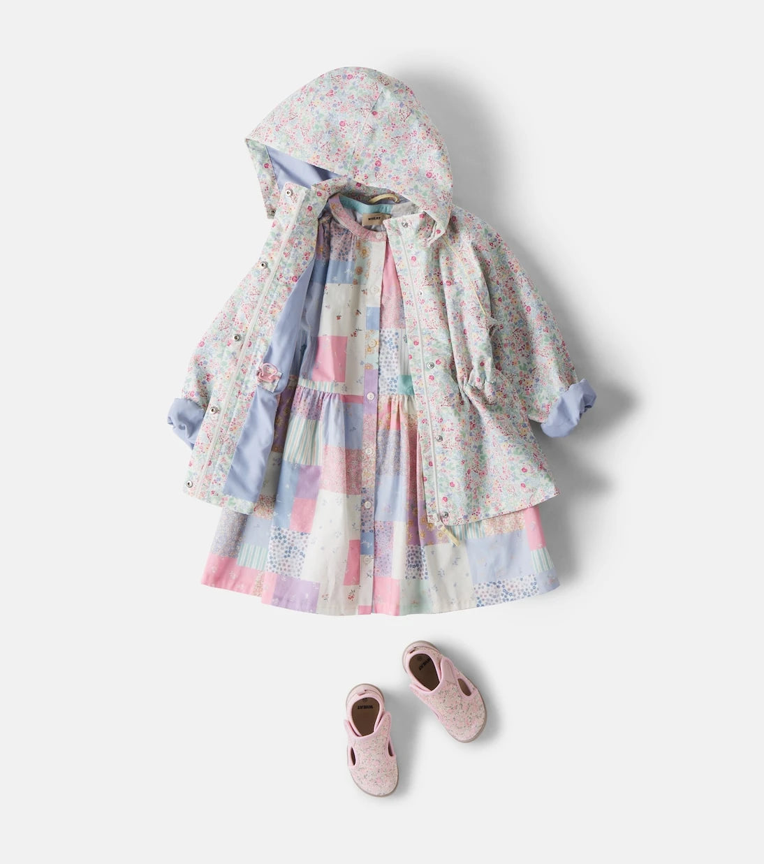 Wheat - Annabell printed cotton shirt dress