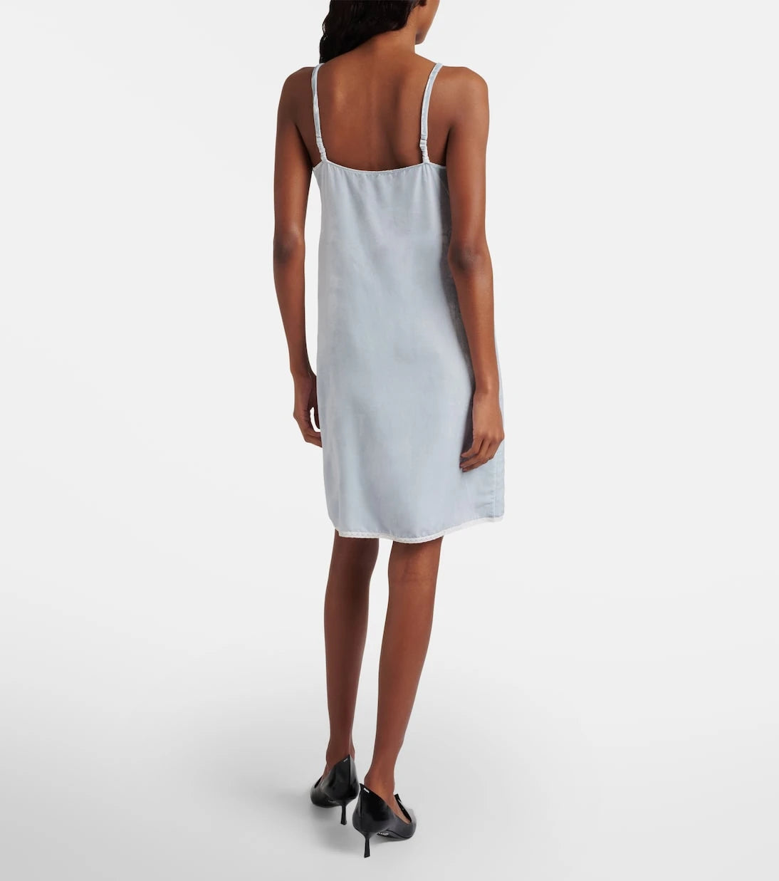 Prada - Velvet slip dress