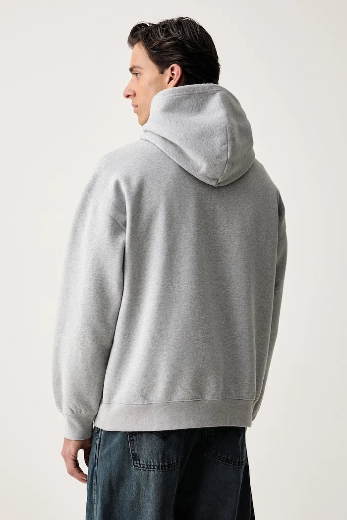 Levi's kapüşonlu erkek pamuklu sweatshirt WORKWEAR PO