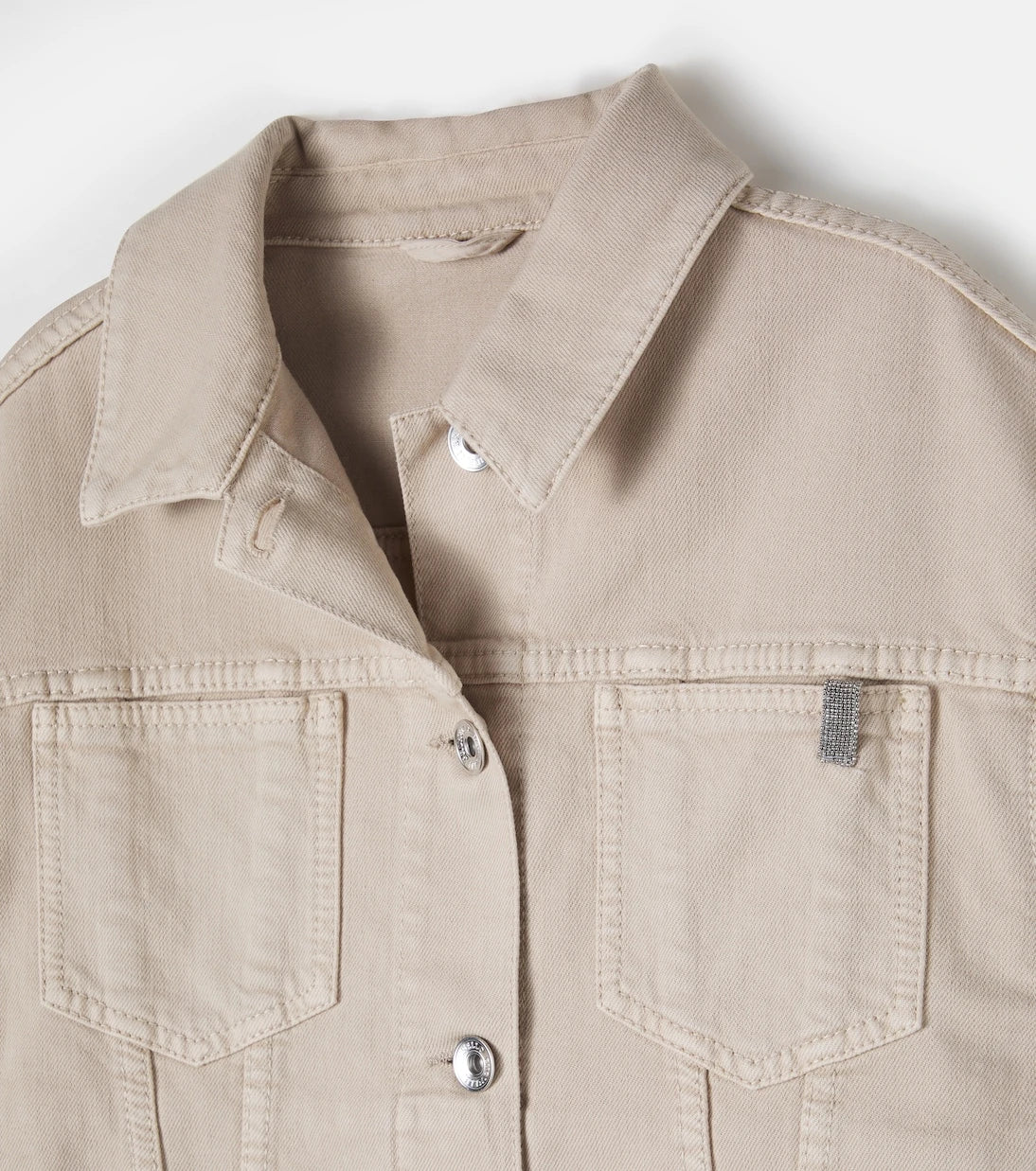 Brunello Cucinelli Kids - Monili denim jacket