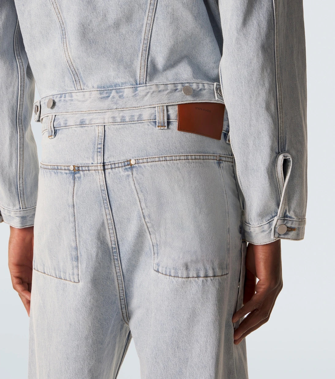 Entire Studios - Shrunken denim jacket
