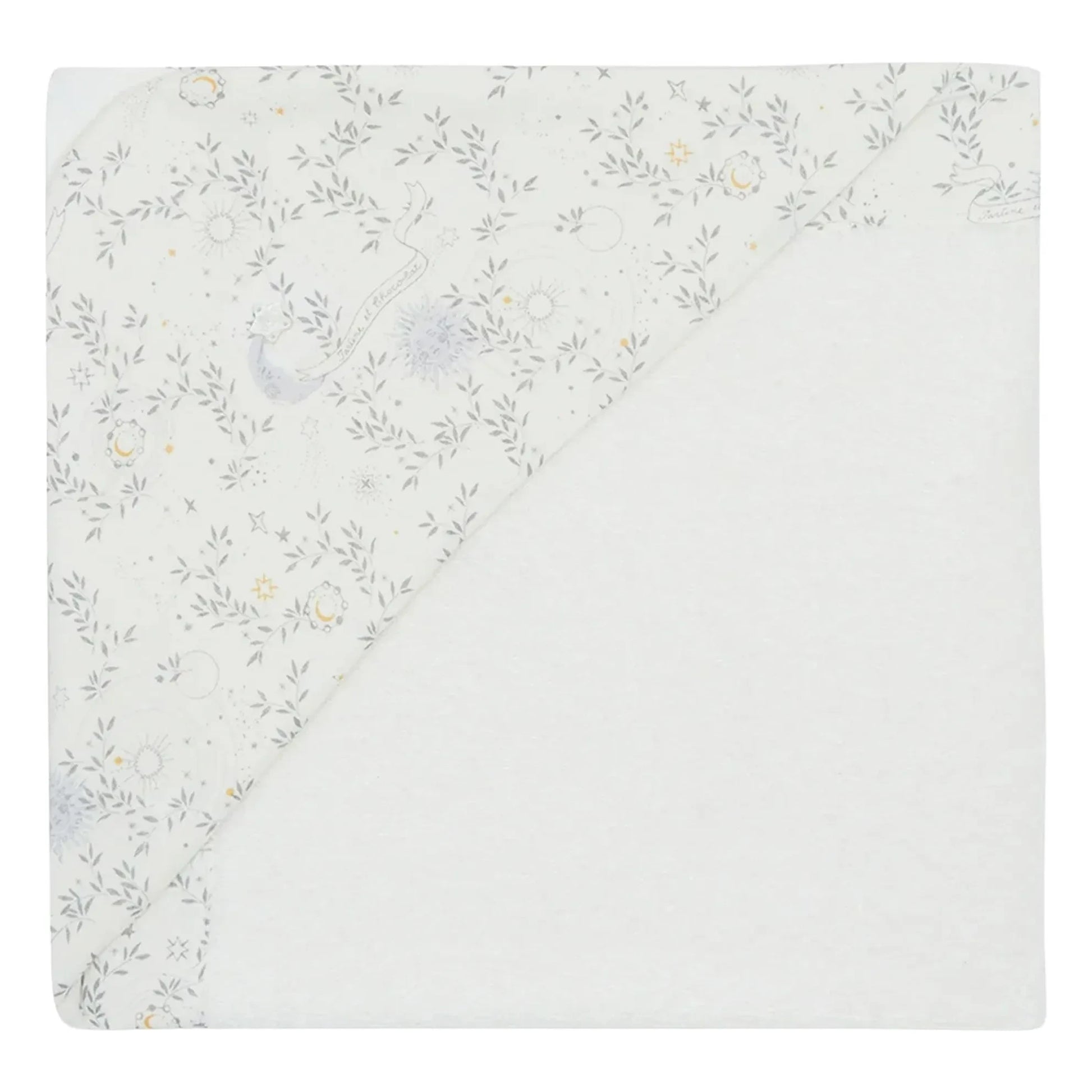 Tartine et Chocolat - Rêve étoilé bath cape | Ecru