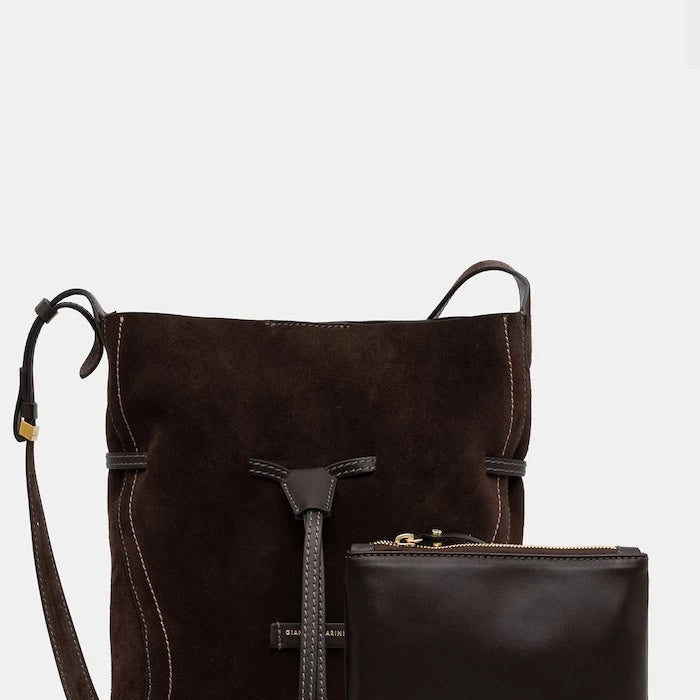 Gianni Chiarini kadın süet çanta SIENNA