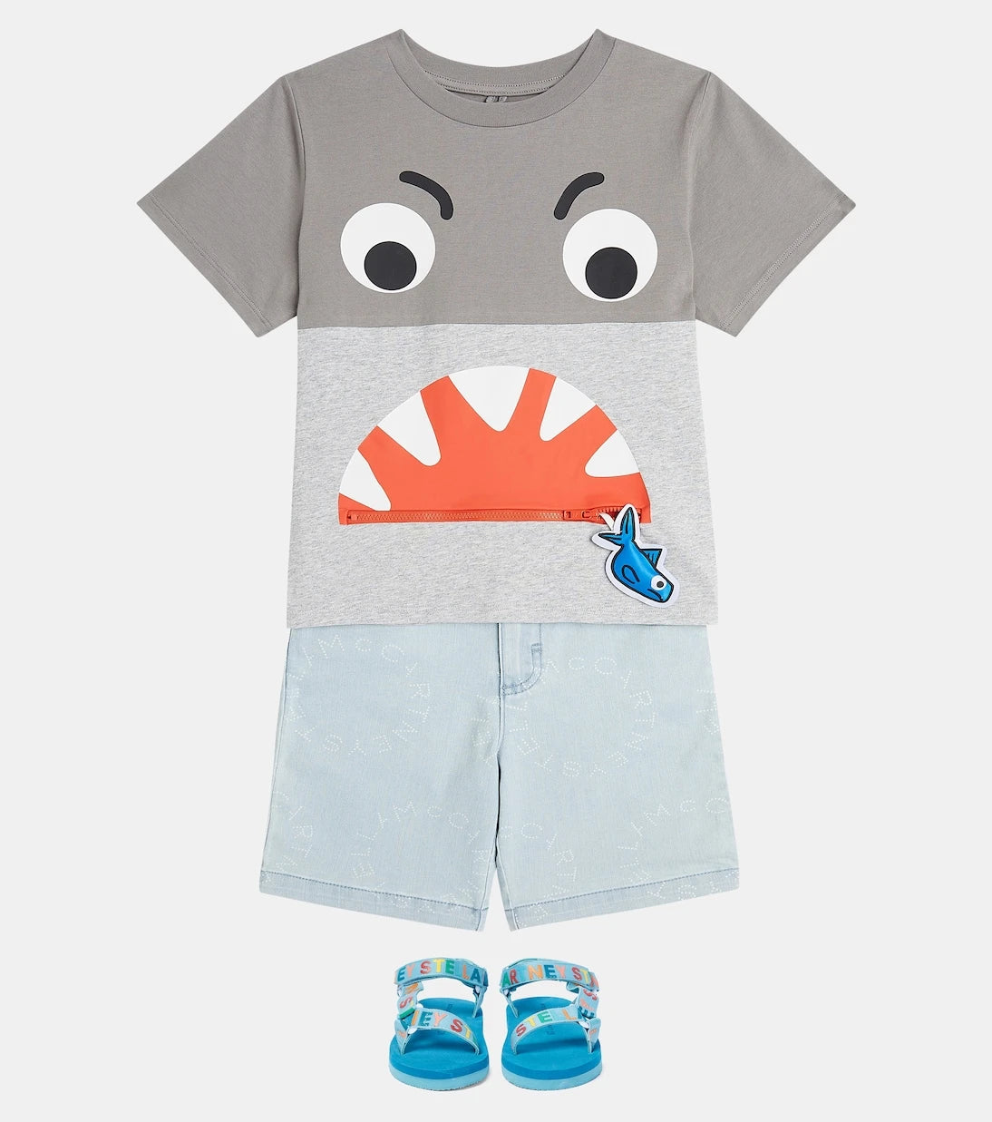Stella McCartney Kids - Printed cotton jersey T-shirt