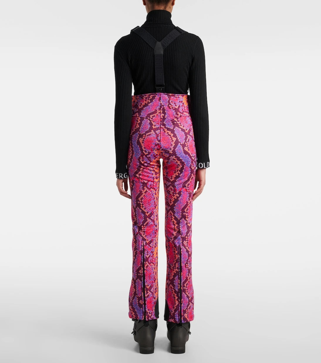 Goldbergh - Elena snake-effect ski salopettes