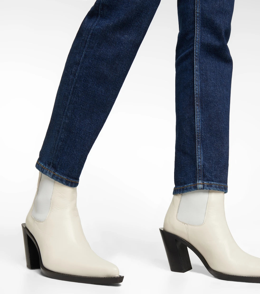 Re/Done - ‘90s high-rise cropped skinny jeans