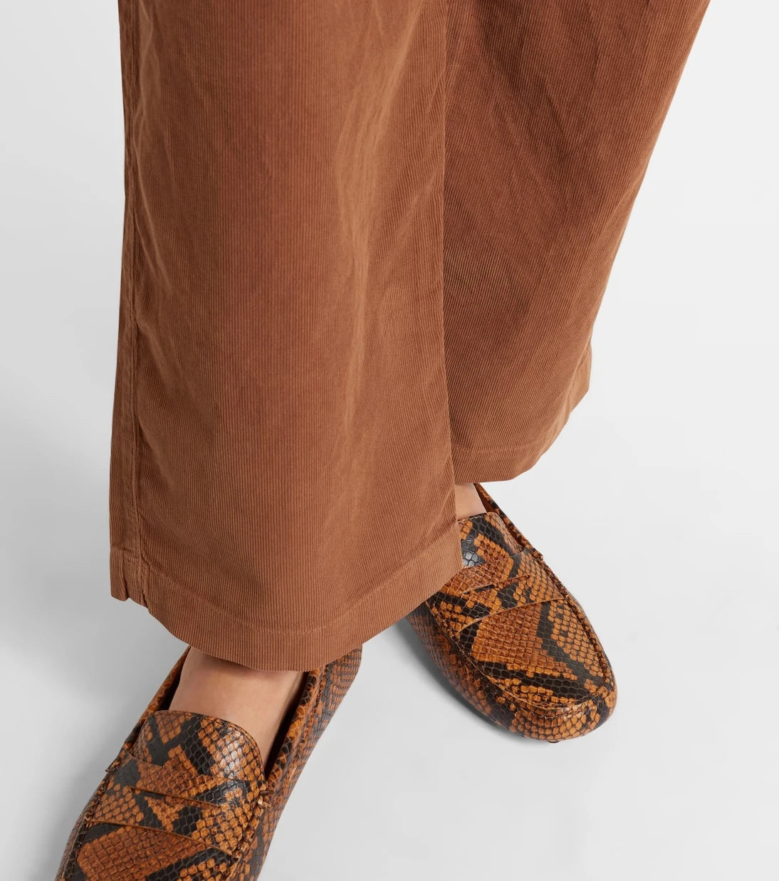 Velvet - Gail high-rise cotton straight pants
