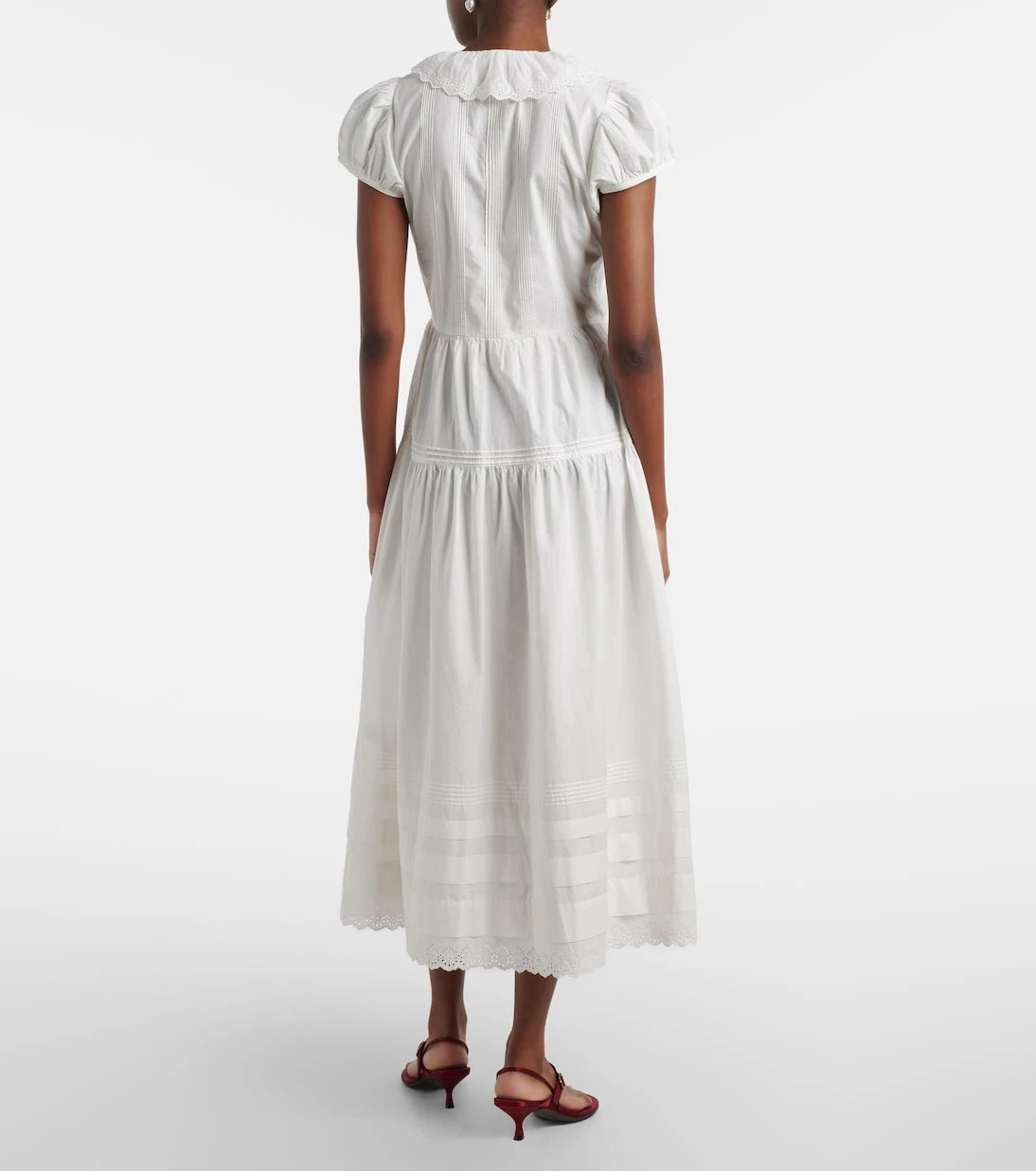 Dôen - Eliette cotton midi dress
