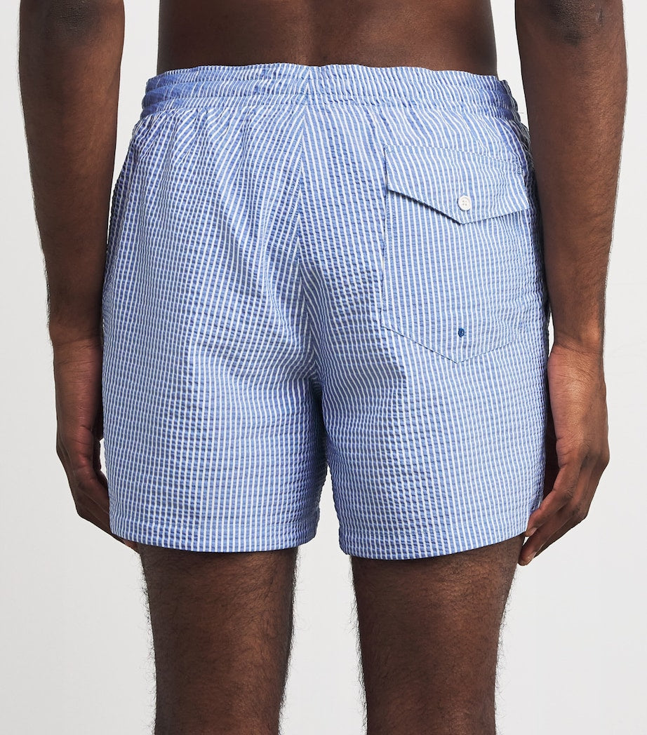 Seersucker Amalfi Swim Shorts