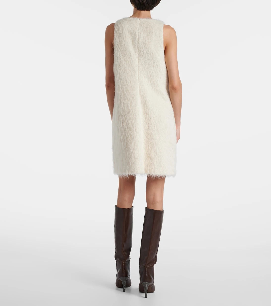 Brunello Cucinelli - Alpaca-blend minidress