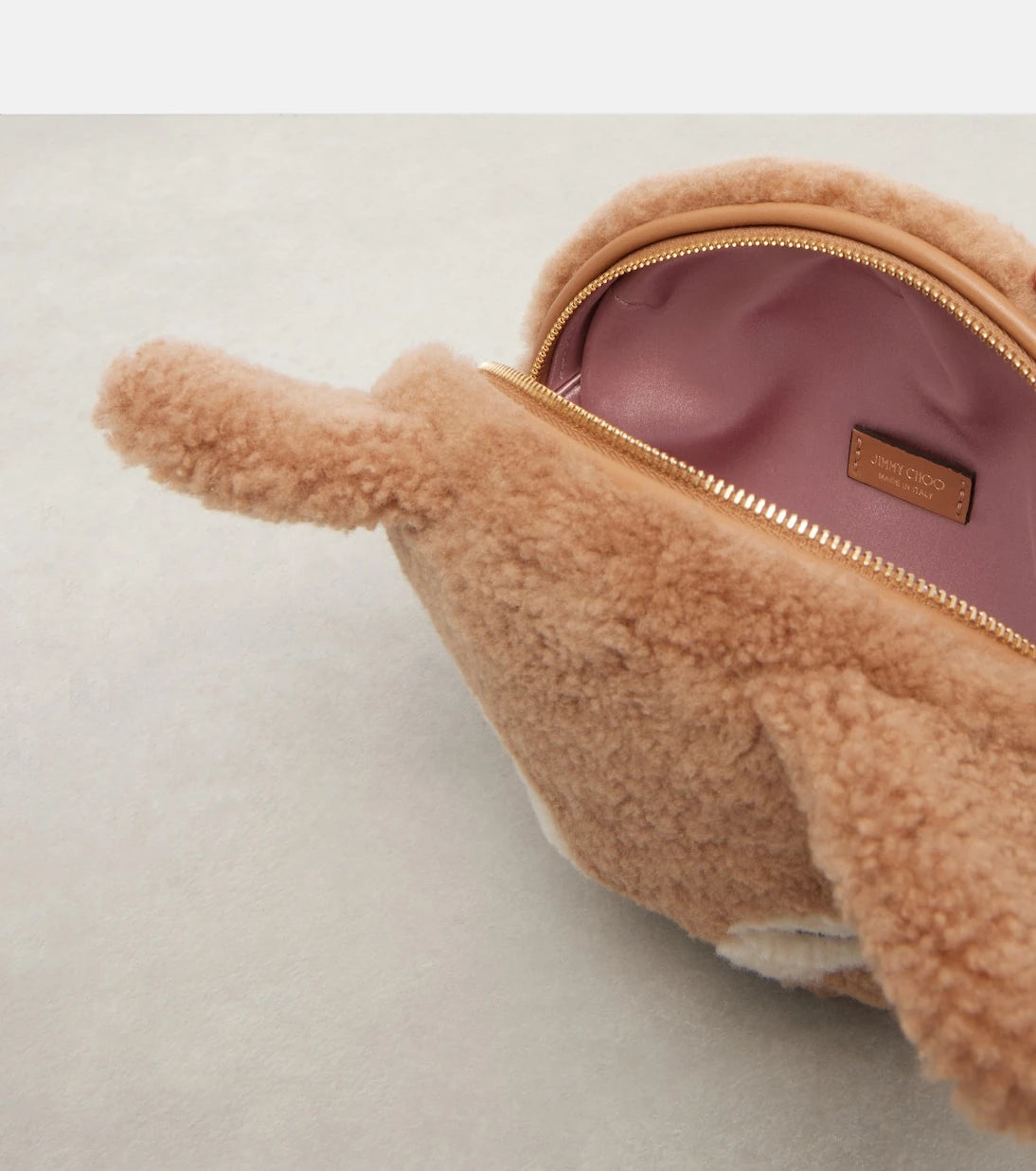 Jimmy Choo - Soft Fox Mini shearling shoulder bag