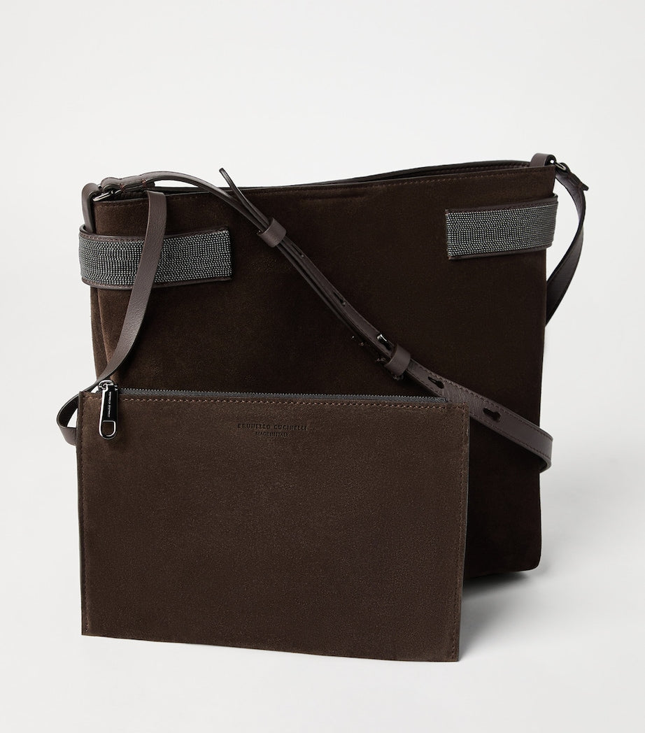Suede Essence Shoulder Bag