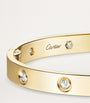 Yellow Gold and Diamond LOVE Bracelet