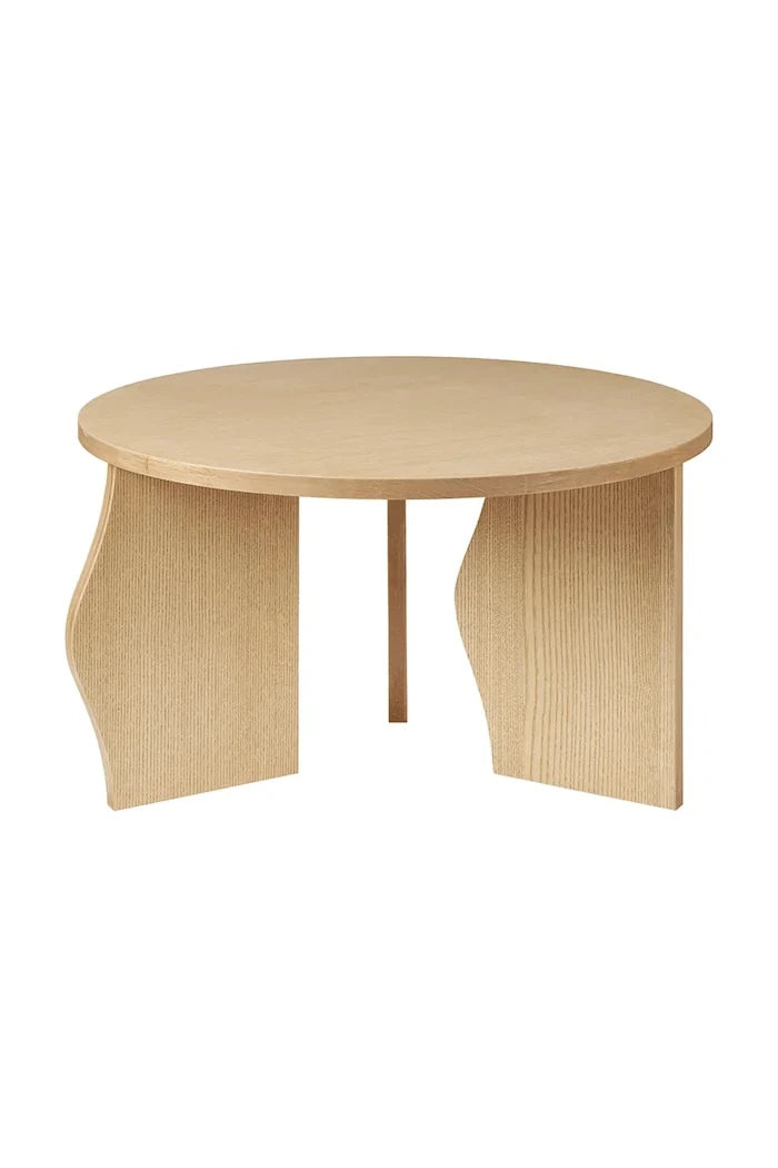 Meşe kaplamalı sehpa 60 x 35 cm