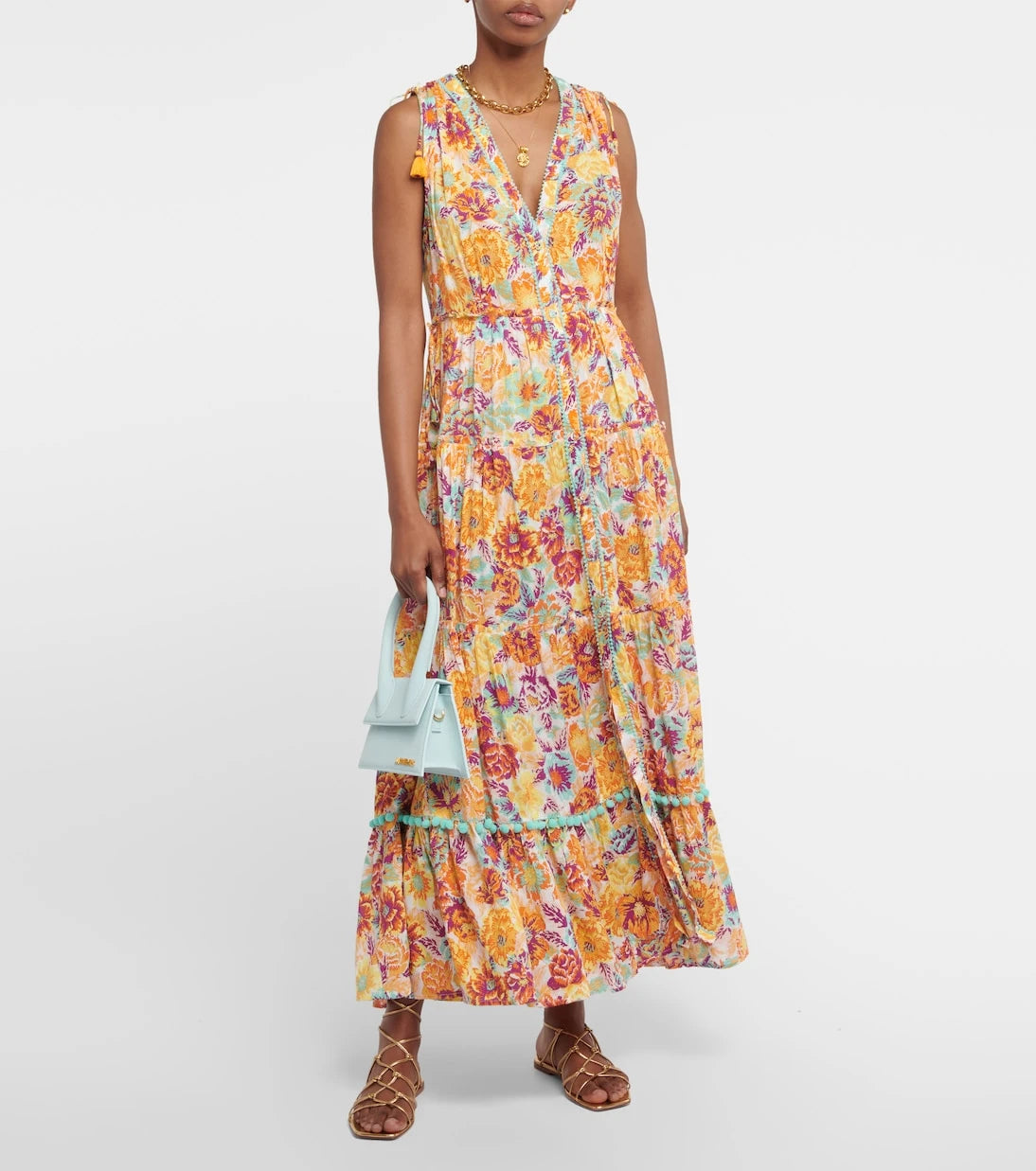 Poupette St Barth - Ivy floral maxi dress