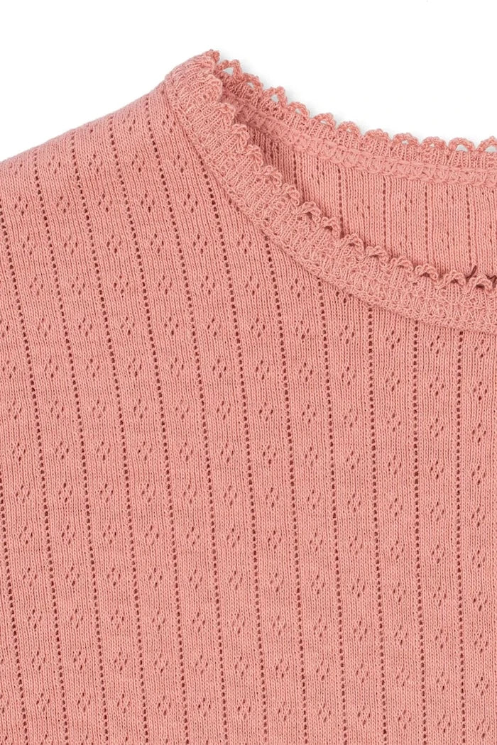 Konges Sløjd MINNIE BLOUSE GOTS Uzun Kollu Çocuk Bluz