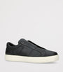 Leather H668 Slip-On Sneakers