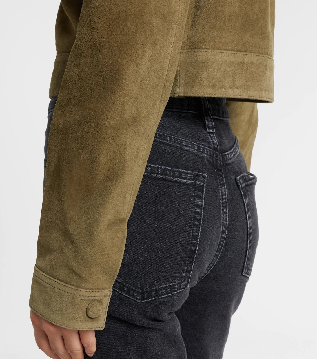 Frame - The Small suede jacket