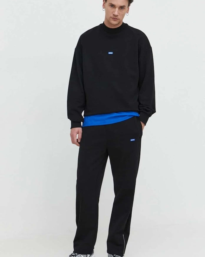 Pamuklu sweatshirt Hugo Blue Nedro
