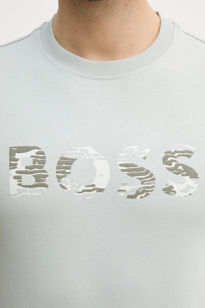 Памучна тениска BOSS Orange Te_Insignia