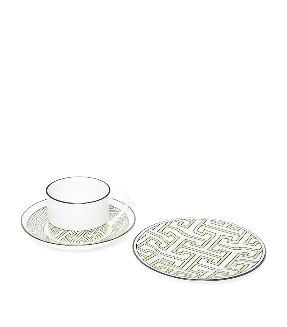 O.W.London Maze Teacup And Saucer