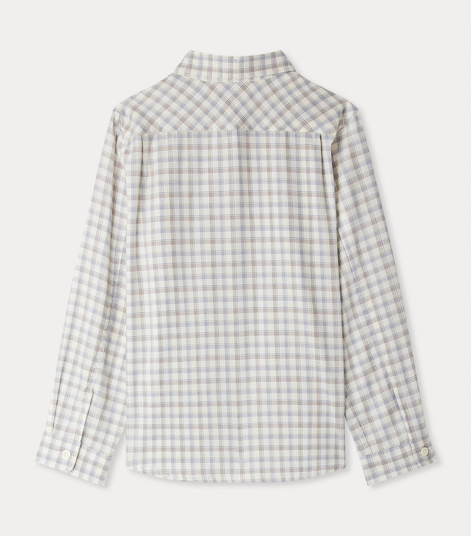 Cotton Check Shirt (4-14 Years)