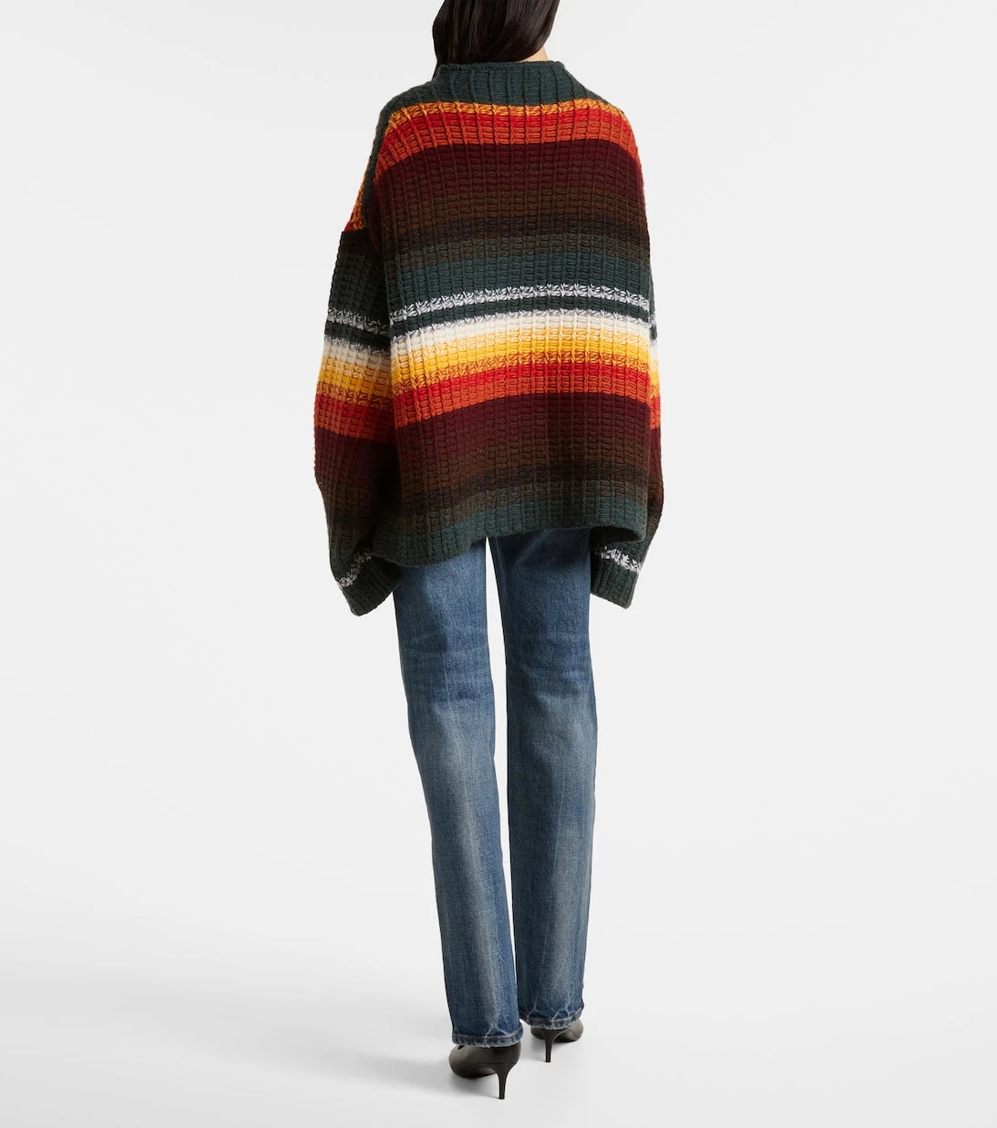 Khaite - Yanis striped cashmere sweater